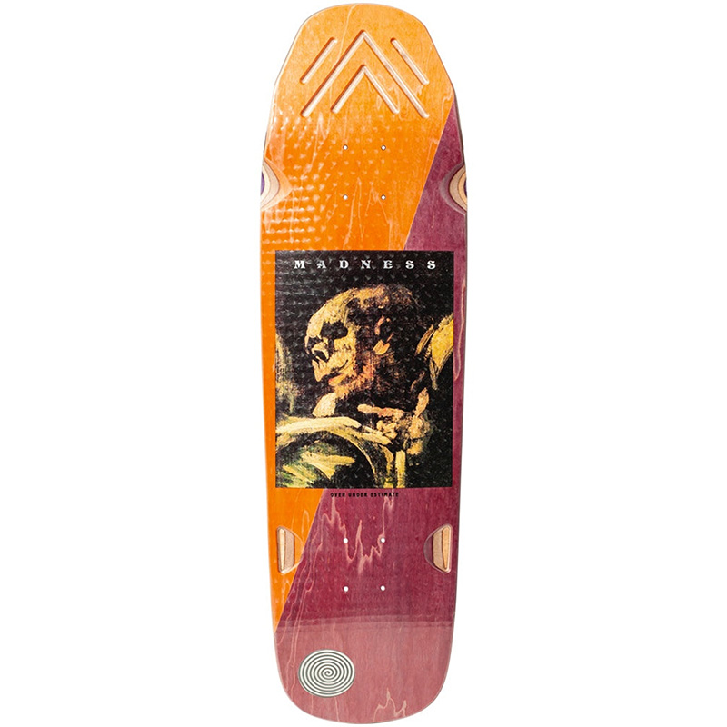 Madness Wrath R7 Skateboard Deck Orange 9.0 Madness Wrath R7 Skateboard Deck Orange 9.0