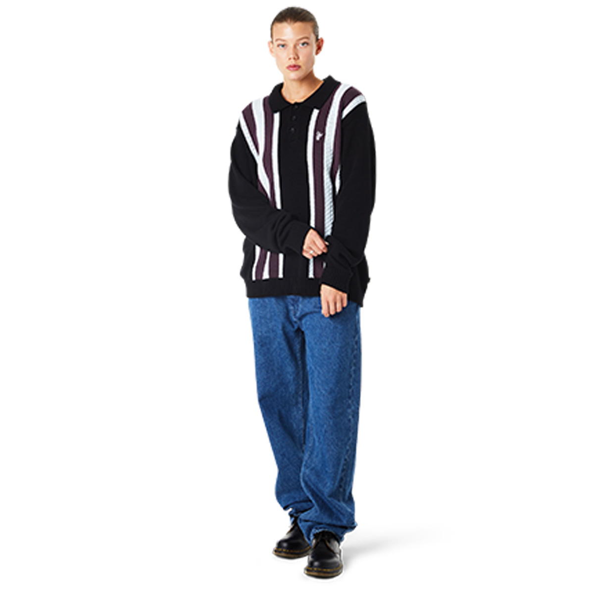 HUF Cambridge Sweater Black HUF Cambridge Sweater Black