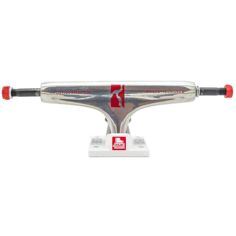 Film Poetic Truck Silver/White/Red 5.5 - 8.25"