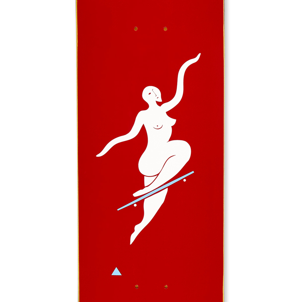 Polar No Complies Team Model Skateboard Deck Red 8.25
