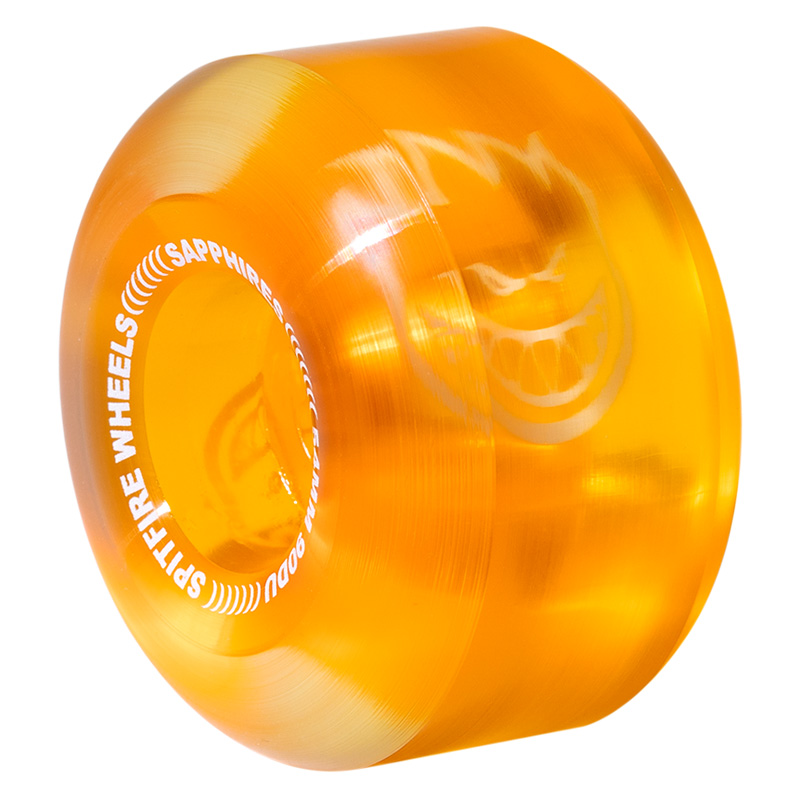 Spitfire Sapphire Wheels Clear Orange 90D 54mm Spitfire Sapphire Wheels Clear Orange 90D 54mm