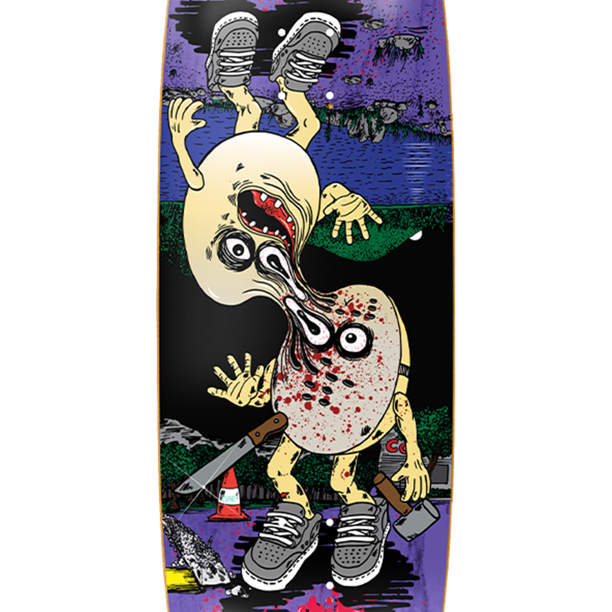 The Heated Wheel People Mover Egg Shape Skateboard | Skatestore The Heated Wheel People Mover Egg Shape Skateboard | Skatestore