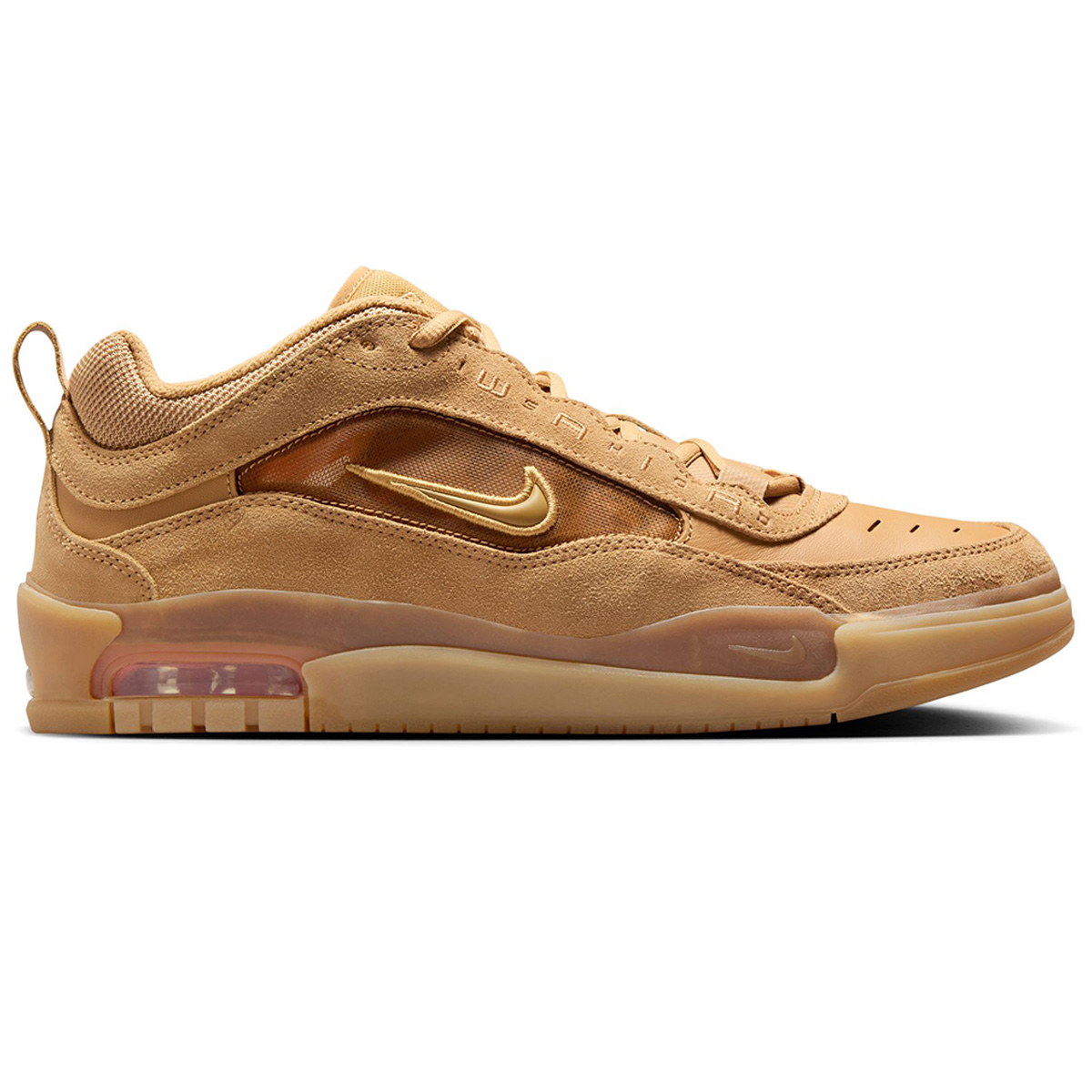 Nike SB Air Max Ishod Flax/Wheat-Flax-Safety Orange Nike SB Air Max Ishod Flax/Wheat-Flax-Safety Orange