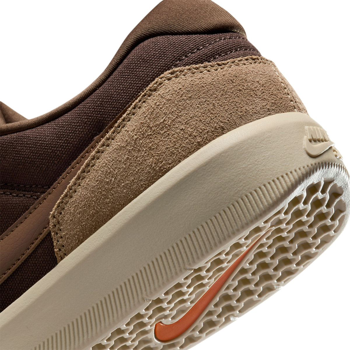 Nike SB Force 58 Baroque Brown/Mosswood Brown-Parachute Beige-Desert Khaki-Campfire Orange Nike SB Force 58 Baroque Brown/Mosswood Brown-Parachute Beige-Desert Khaki-Campfire Orange