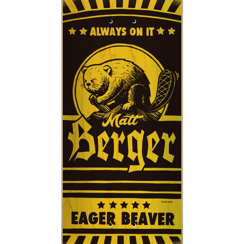 Flip Berger Two Tone Skateboard Deck 8.0