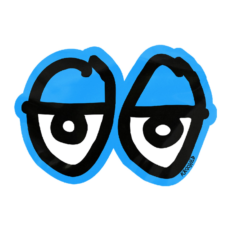 Krooked Kr Eyes Di-Cut MD Sticker