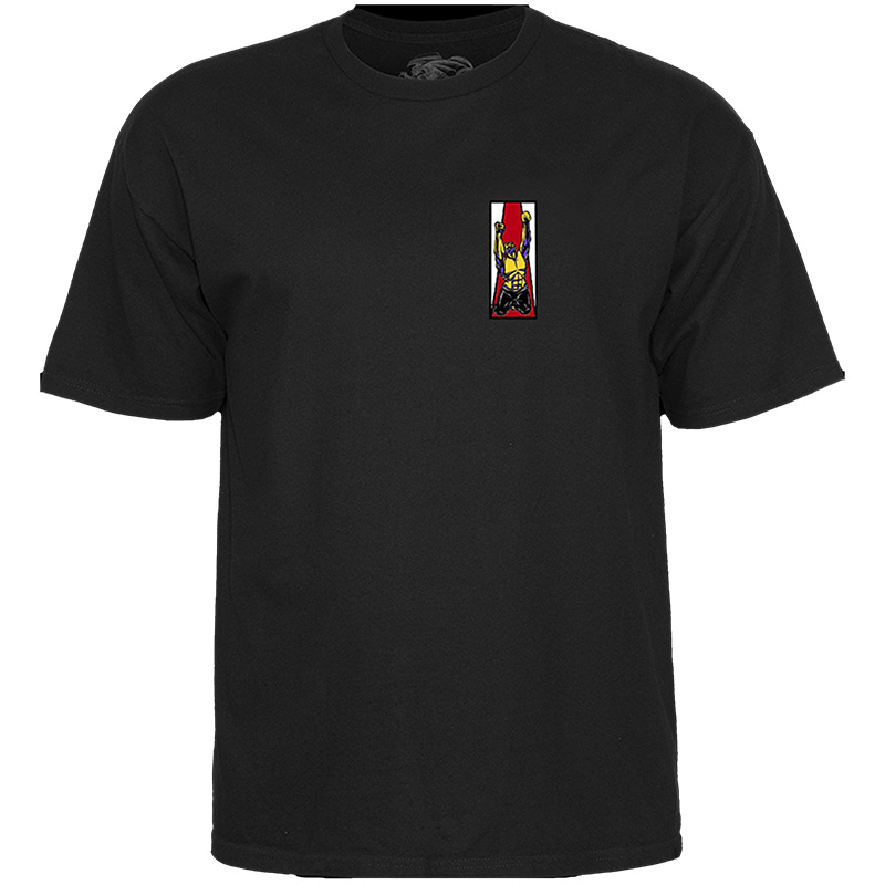 Powell Peralta Mike Frazier Yellow Man T-Shirt Black Powell Peralta Mike Frazier Yellow Man T-Shirt Black