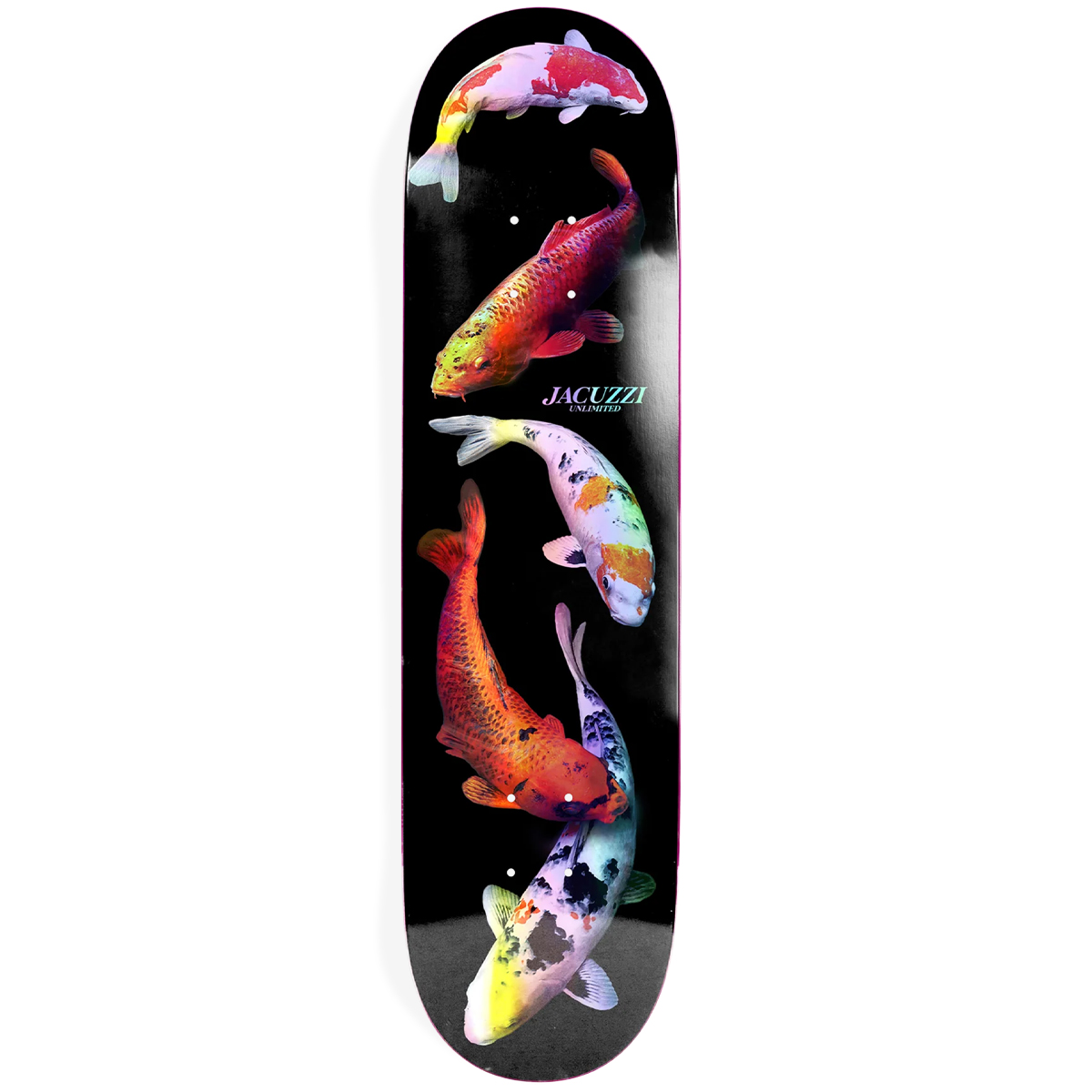 Jacuzzi 500 Years Skateboard Deck Black 8.5