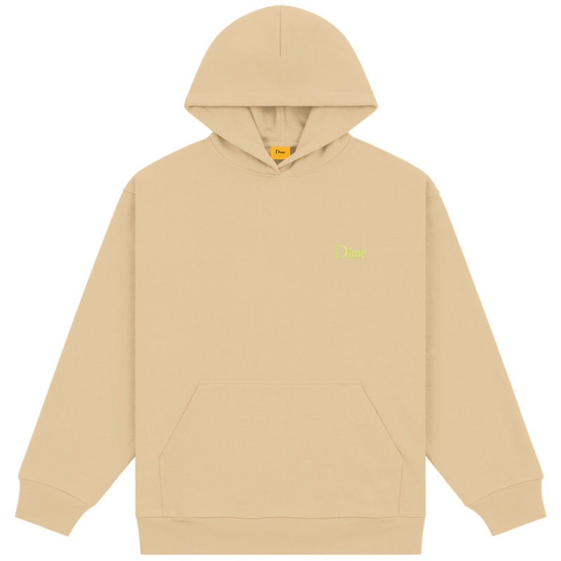 Dime Classic Small Logo Hoodie Sand