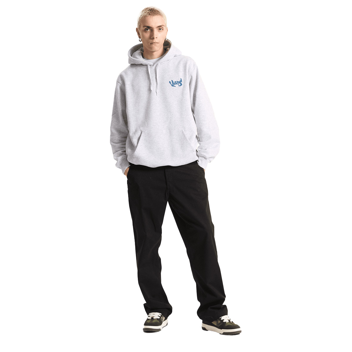 Vans Evolve Hooded Sweater Light Grey Heather Vans Evolve Hooded Sweater Light Grey Heather