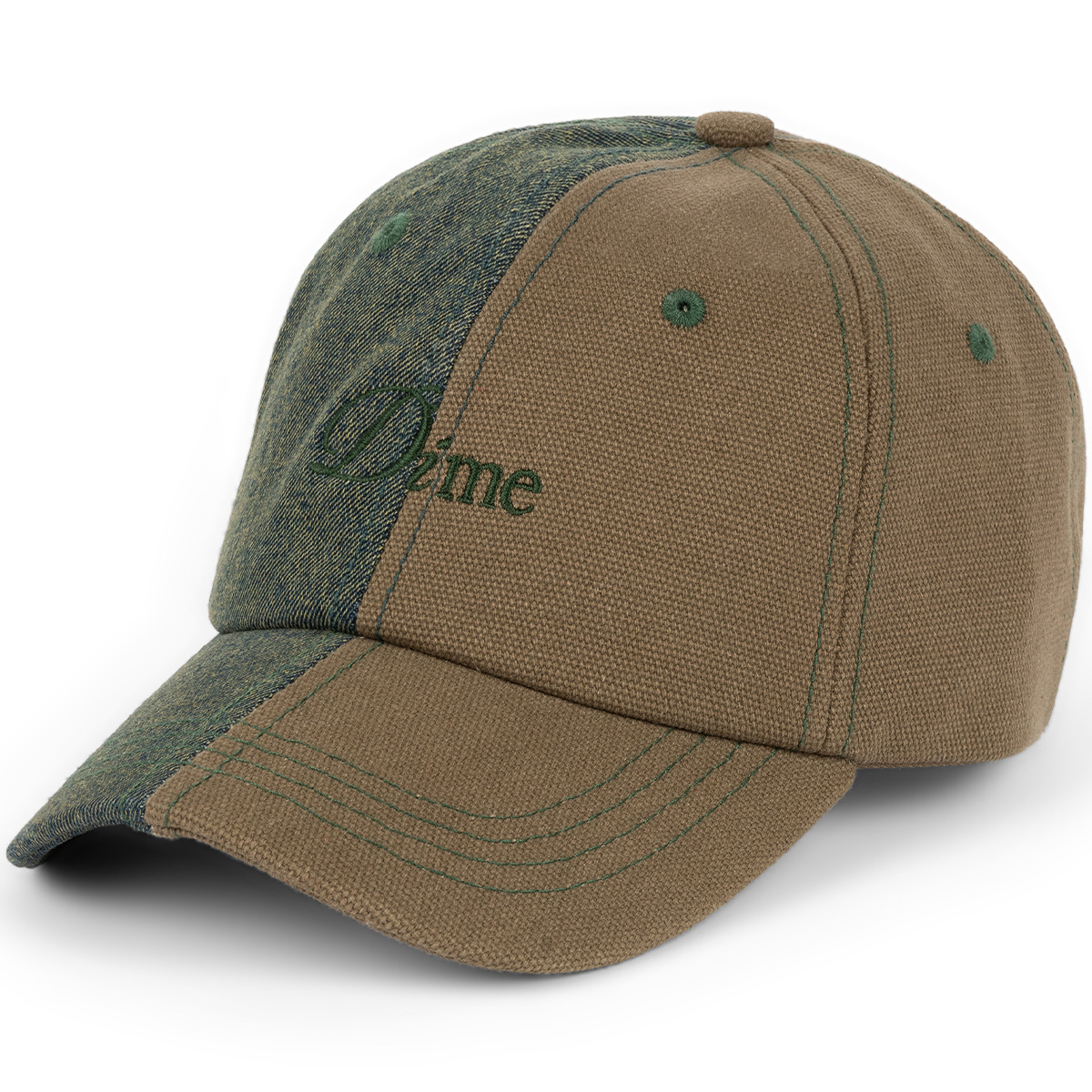 Dime Split Low Pro Cap Walnut