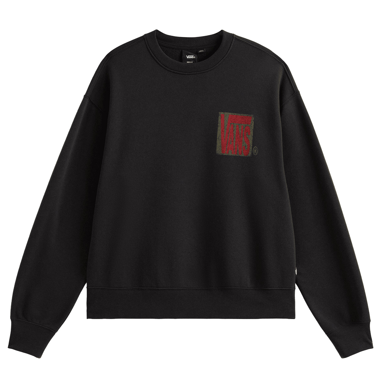 Vans Stretch Stack Crackle Sweater Black