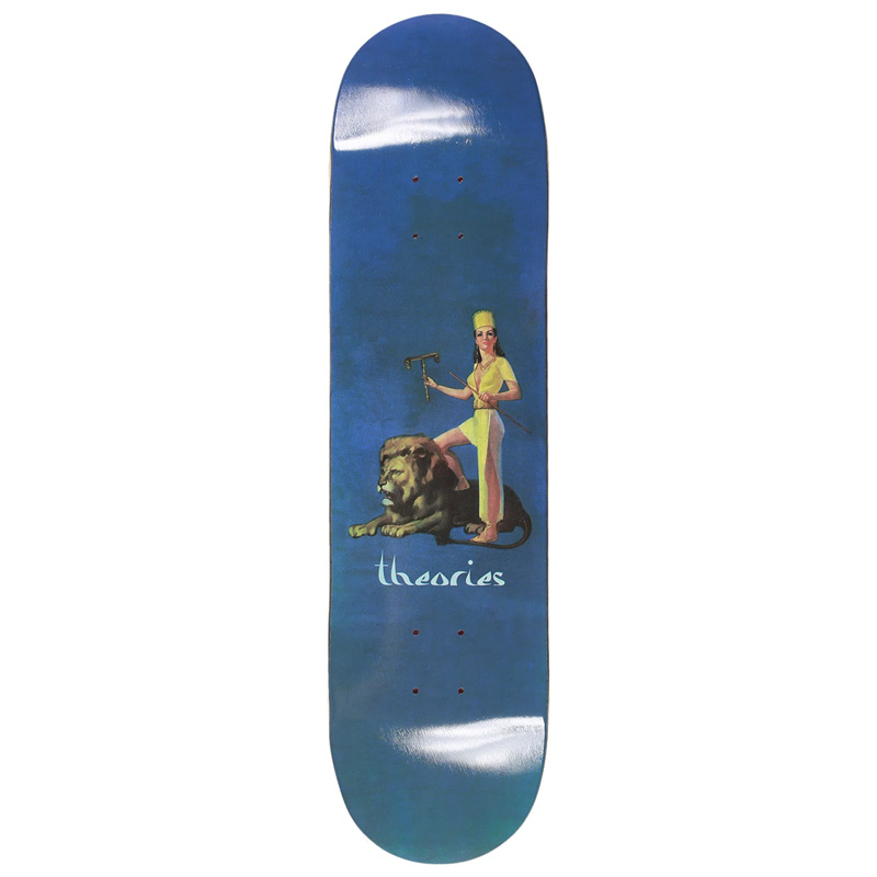 Theories Ishtar Skateboard Deck Blue 8.0
