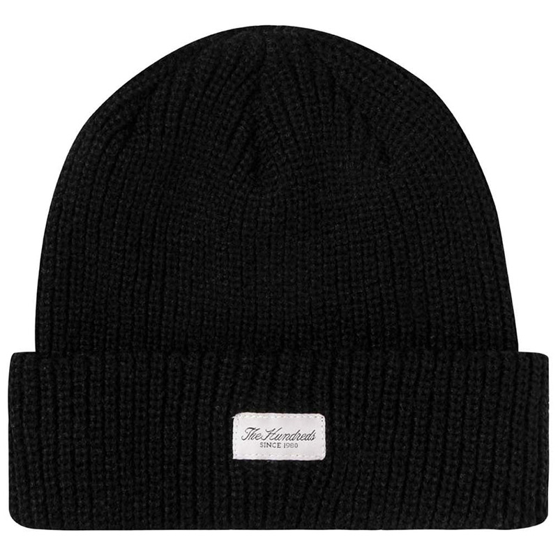 The Hundreds Crisp Beanie Black