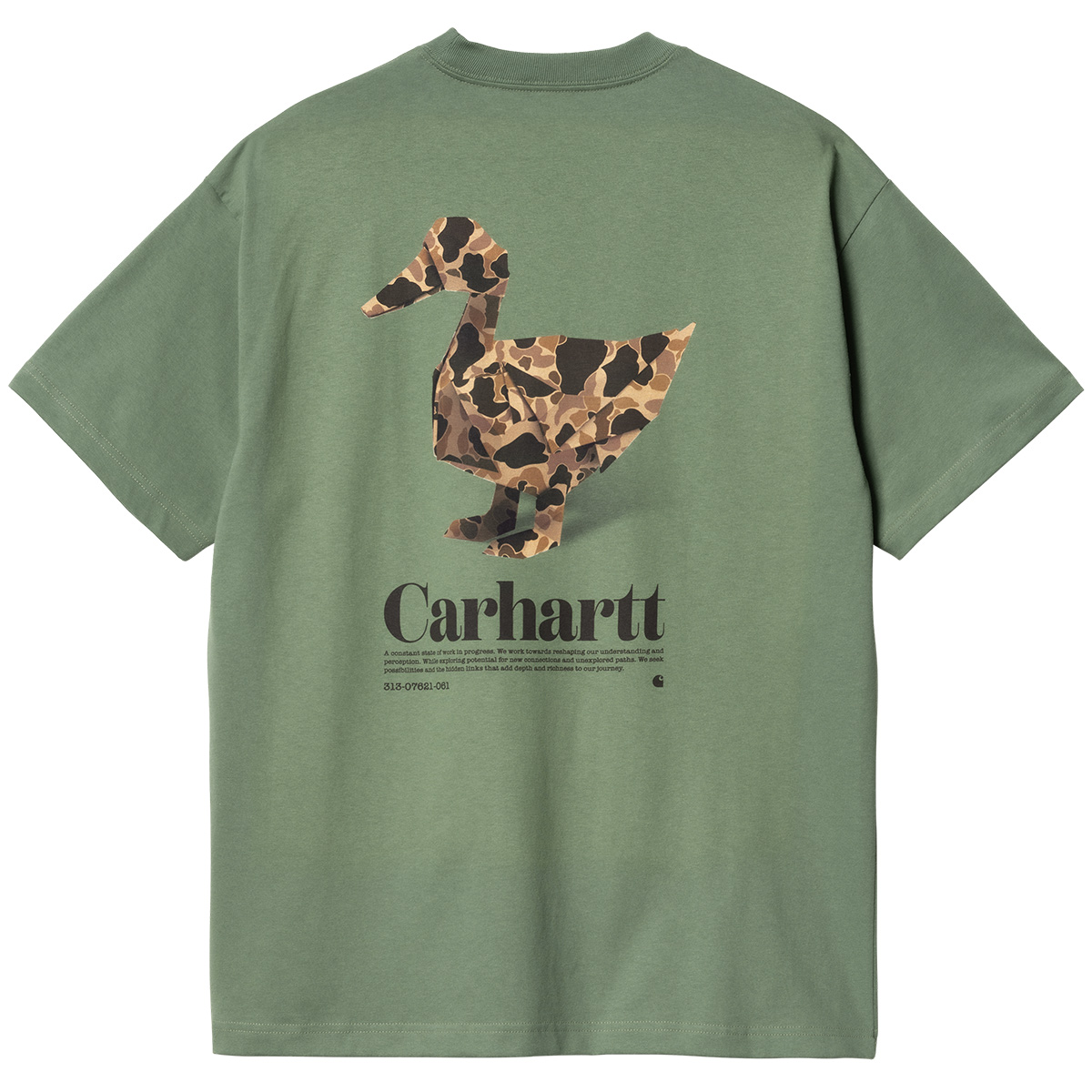 Carhartt WIP Fold Duck T-Shirt Duck Green
