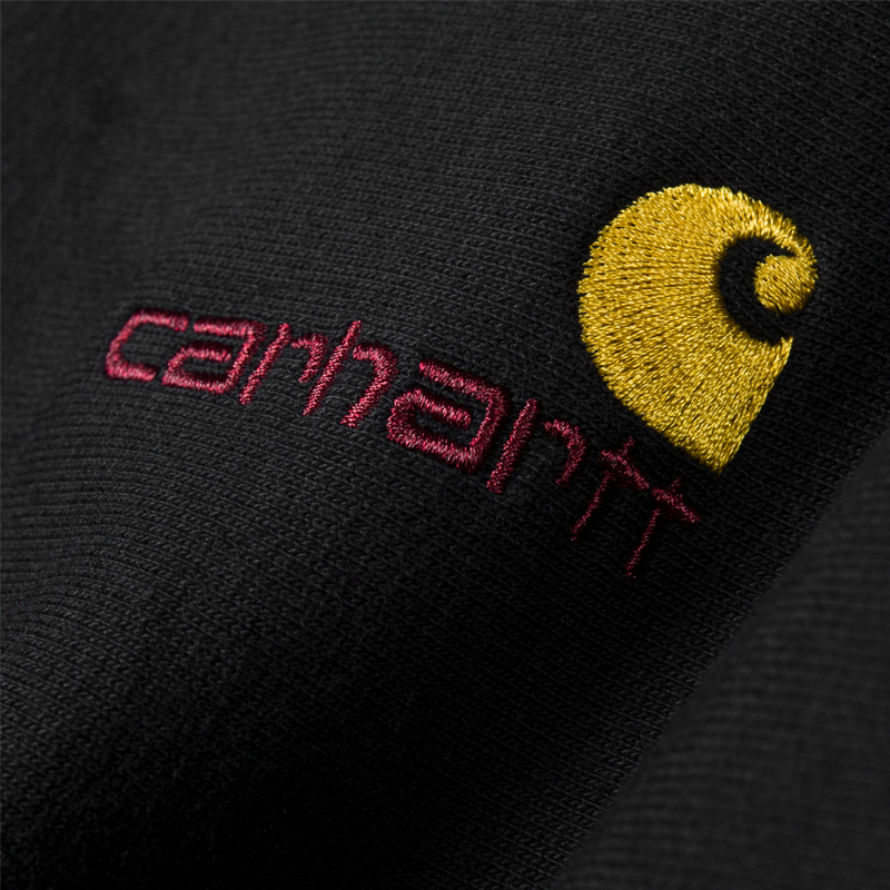 Carhartt WIP American Script Sweater Black Carhartt WIP American Script Sweater Black