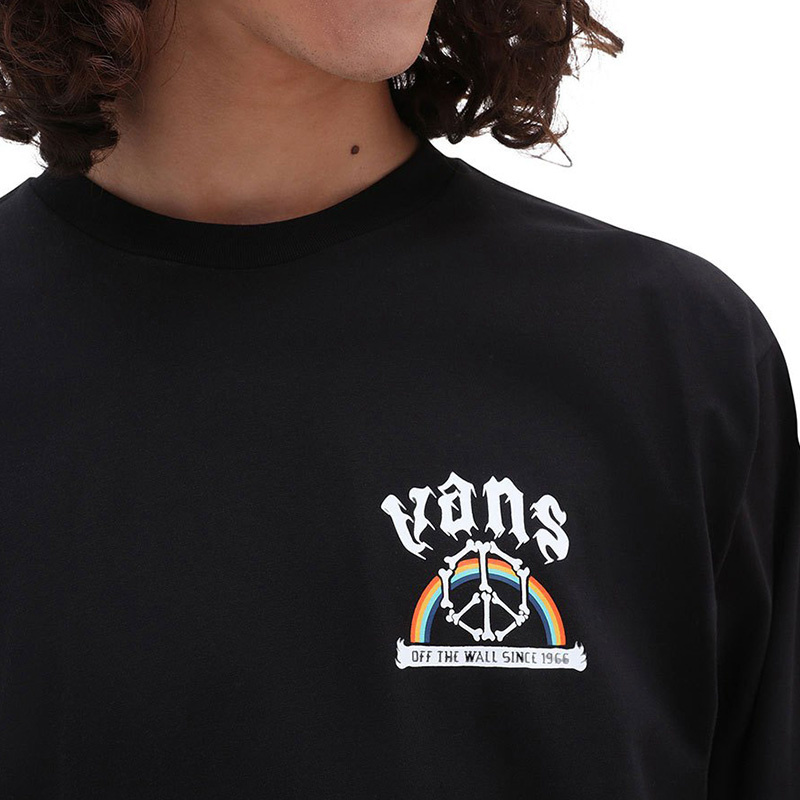 Vans Opposites Unite Longsleeve T-Shirt Black Vans Opposites Unite Longsleeve T-Shirt Black