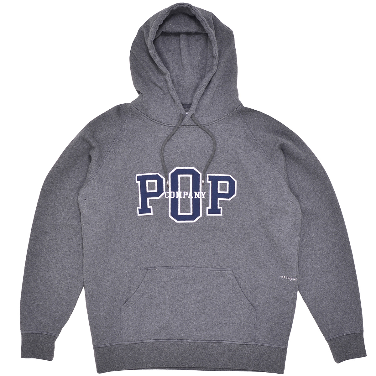 POP Company Hooded Sweater Charcoal Heather