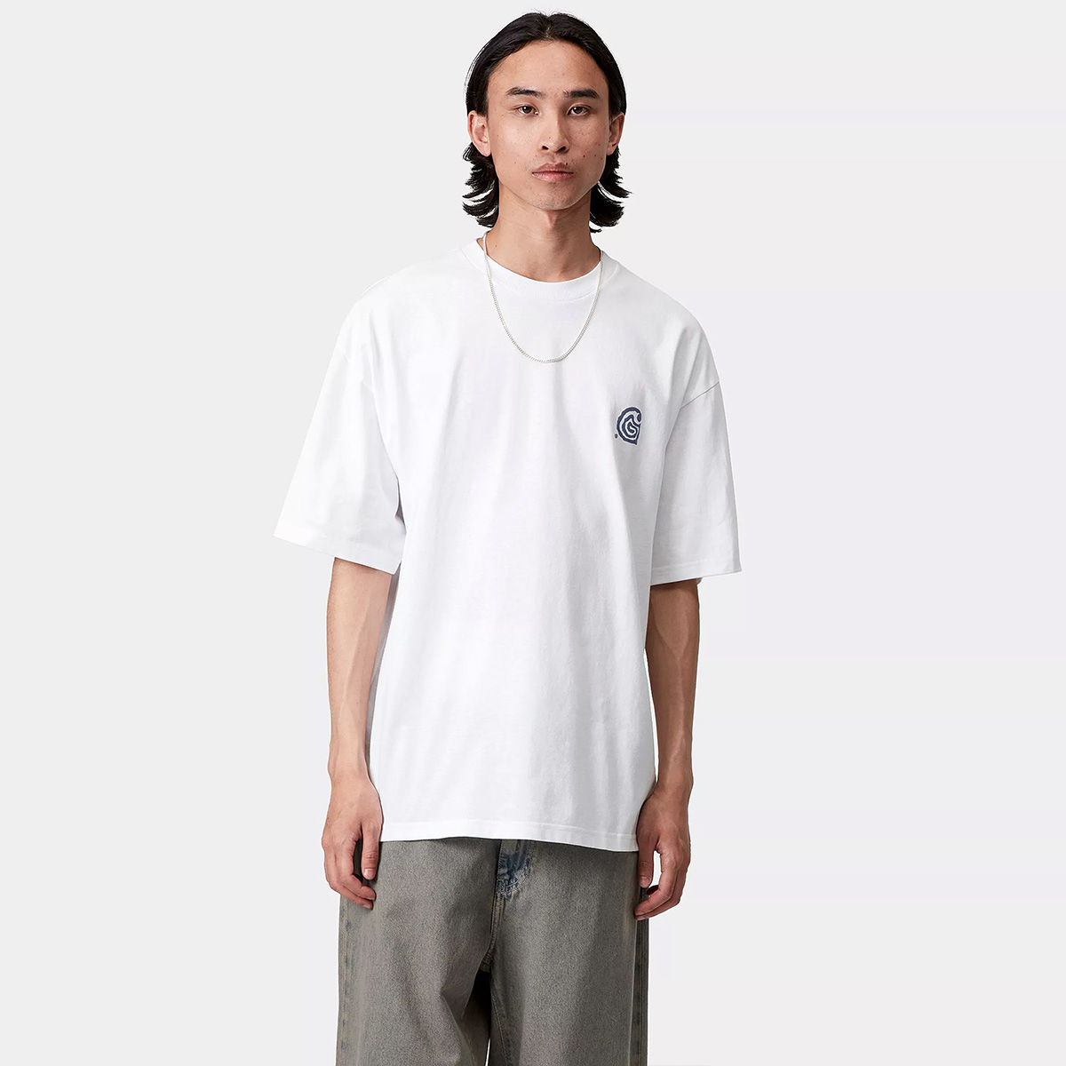 Carhartt WIP Helix T-Shirt White Carhartt WIP Helix T-Shirt White