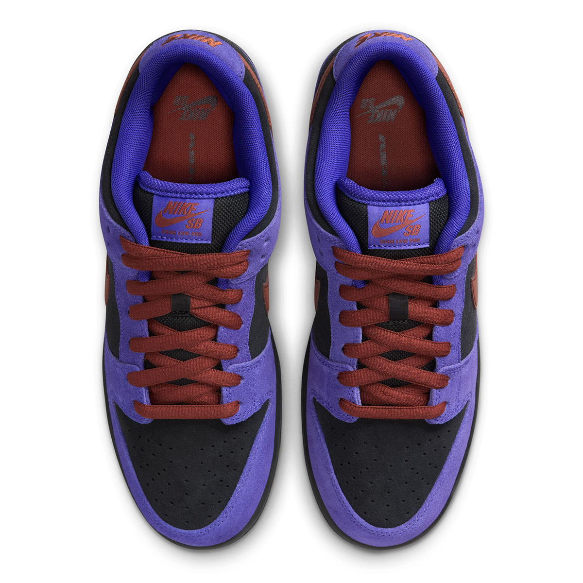 Nike SB Dunk Low Pro Persian Violet/Cinnamon-Off Noir-Gum Med Brown