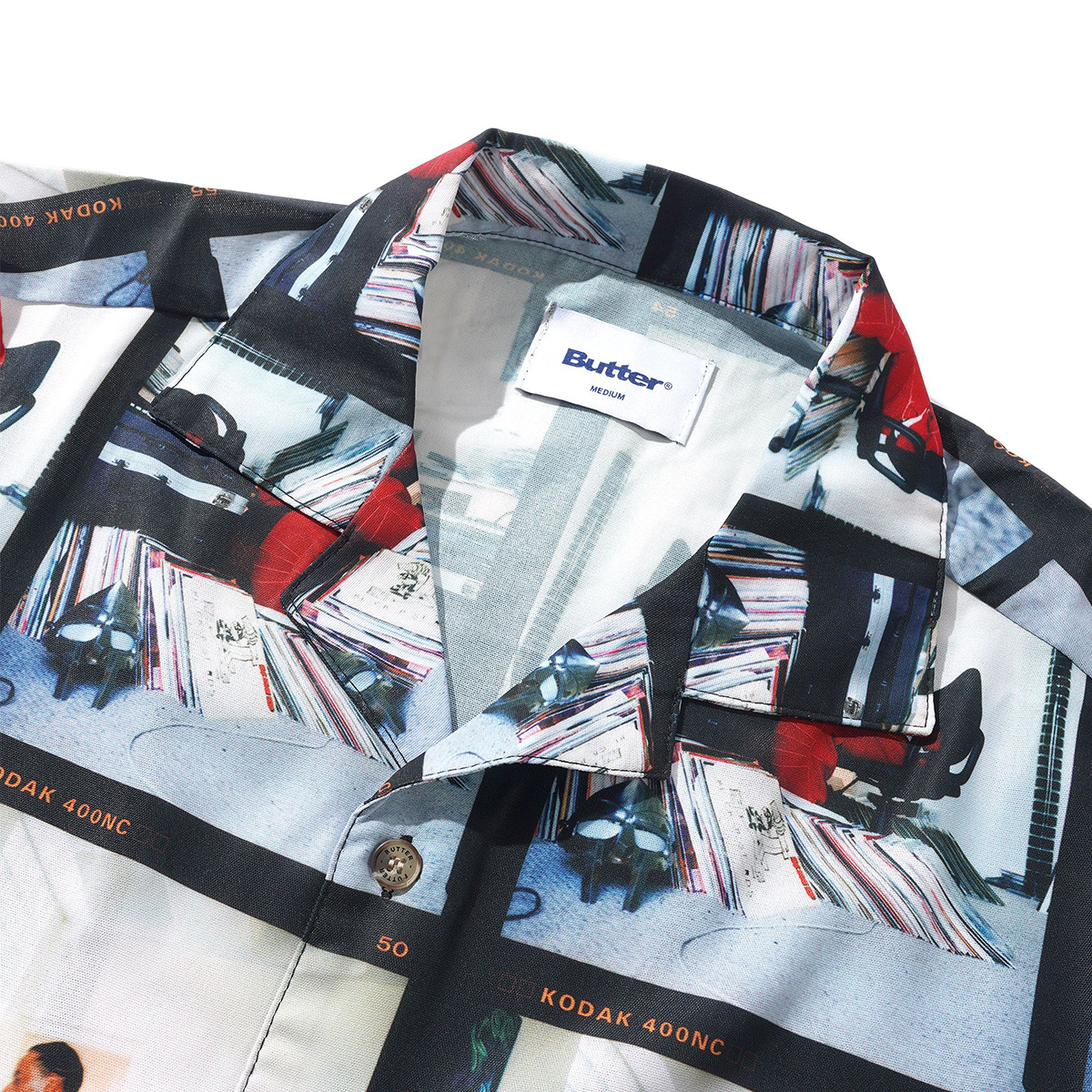 Butter Goods x Madlib Bomb Shelter Rayon Shirt Multi