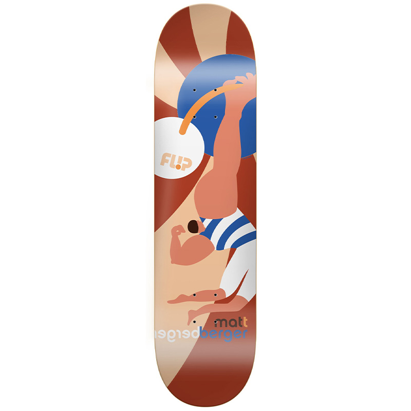 Flip Berger Kaja Skateboard Deck 8.25