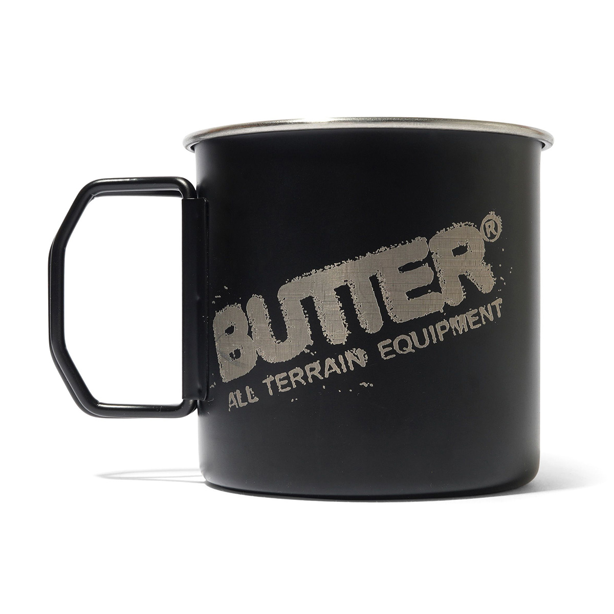 Butter Goods Metal Mug Black