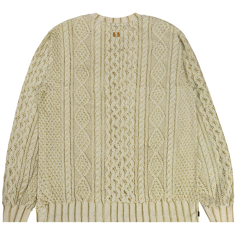 The Hundreds Sweater Longsleeve T-Shirt Off White The Hundreds Sweater Longsleeve T-Shirt Off White