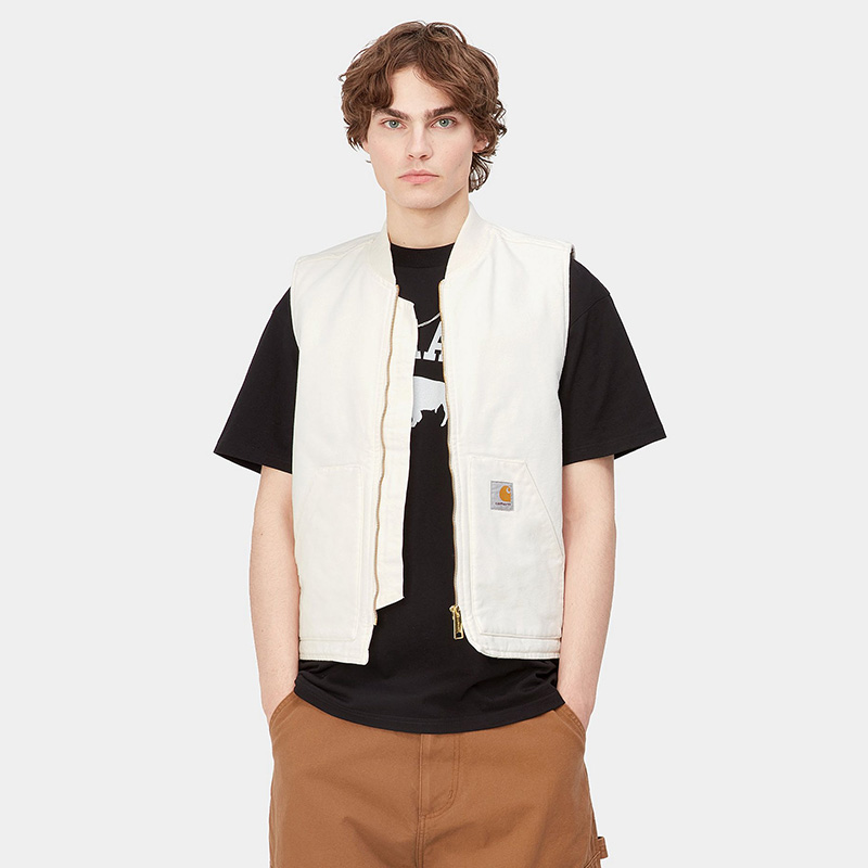 Carhartt WIP Classic Vest Wax Rinsed Carhartt WIP Classic Vest Wax Rinsed