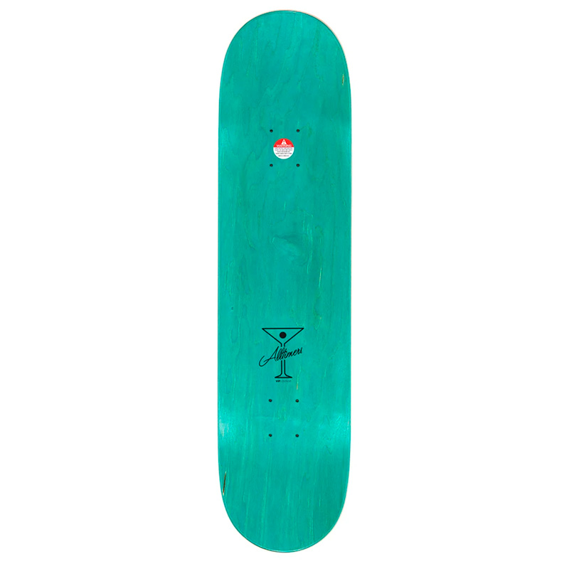 Alltimers Navy Broadway Skateboard Deck Navy 8.1 Alltimers Navy Broadway Skateboard Deck Navy 8.1