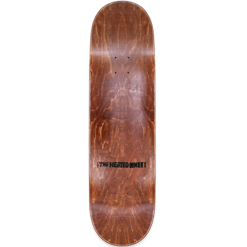 The Heated Wheel Fight Sobriety Skateboard Deck 8.5