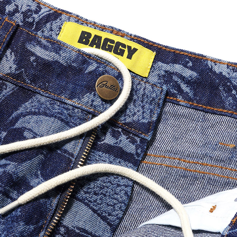 Butter Goods Lonnie Denim Pants Dark Indigo Butter Goods Lonnie Denim Pants Dark Indigo
