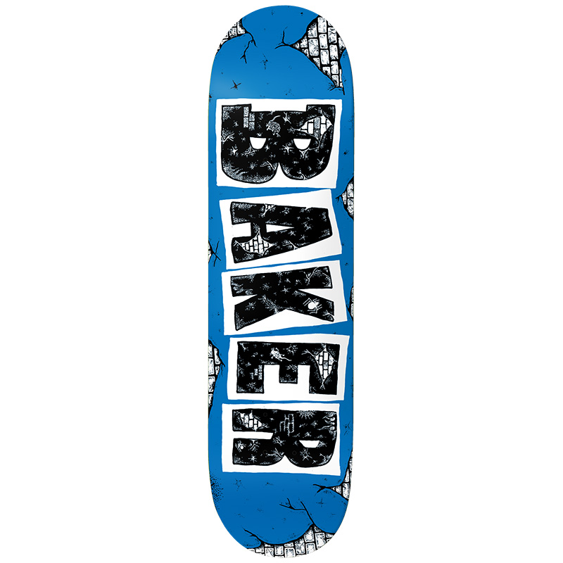 新品未使用 Isle skateboard Casper Brooker Baker Casper Brooker Oil Slick Skateboard Deck - 8.50