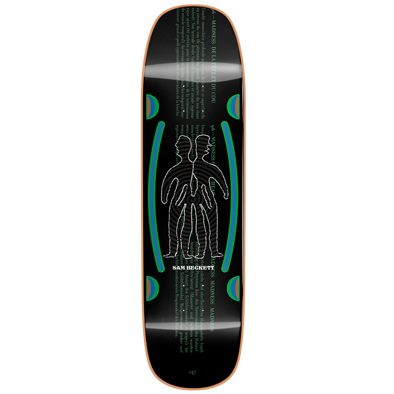 Madness Sam Split Impact Light Skateboard Deck Bec | Skatestore