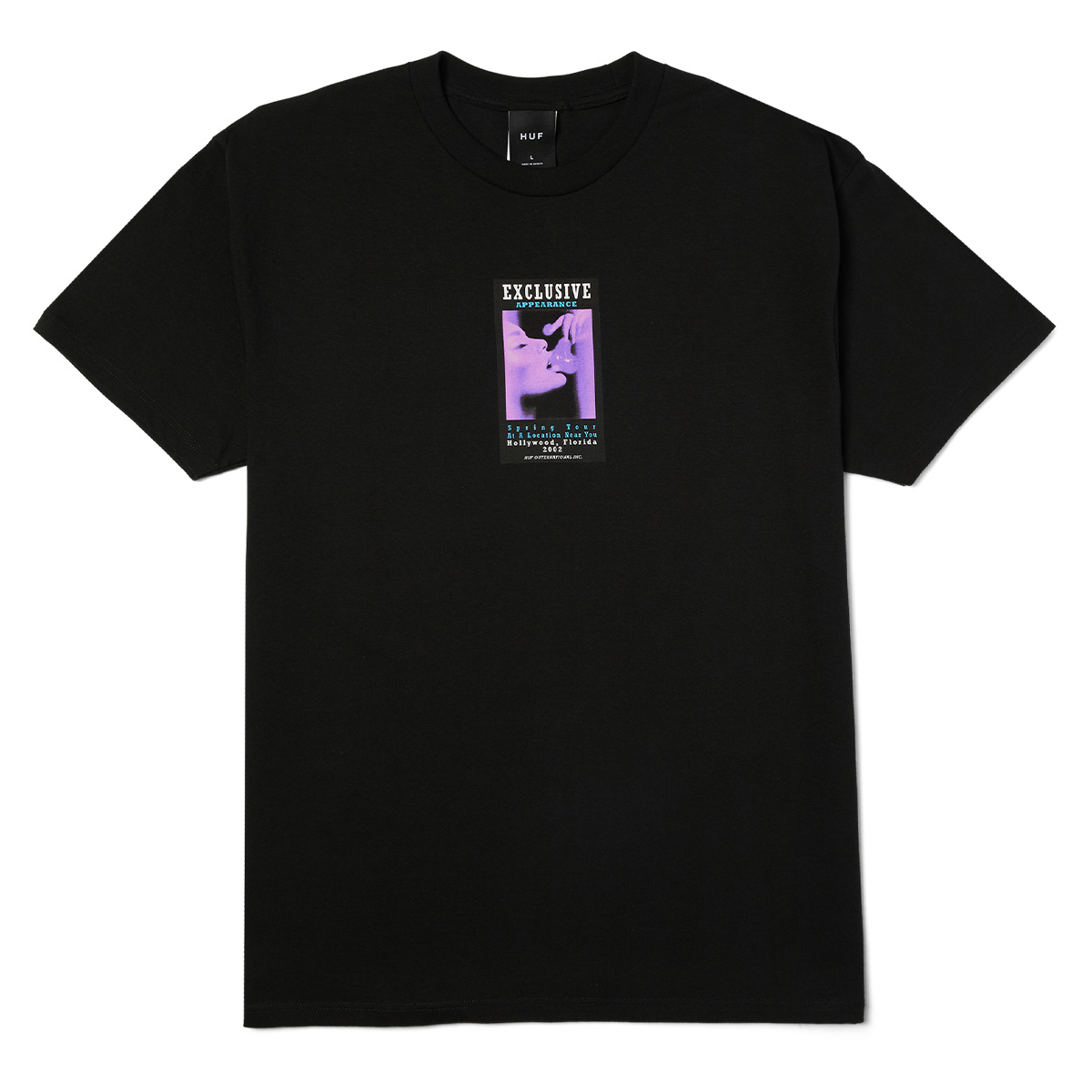 HUF Exclusive Appearance T-Shirt Black