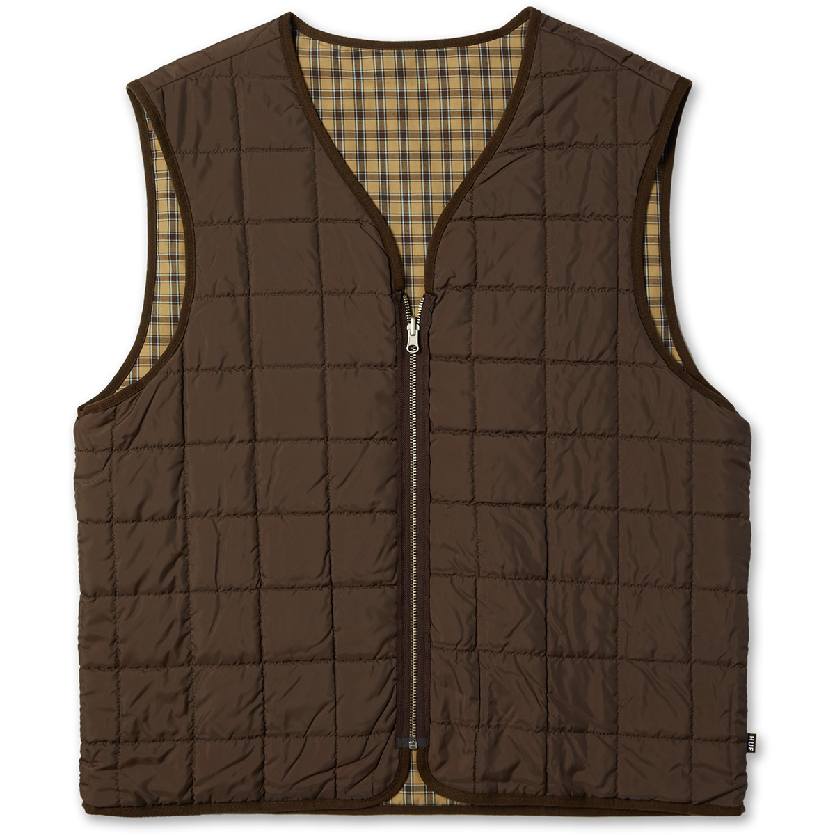 HUF Poynter Reversible Vest Clay