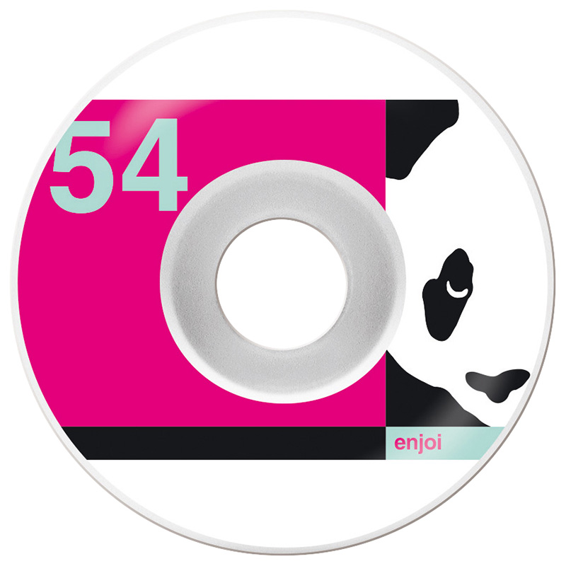 Enjoi Box Panda Wheels Pink 54mm