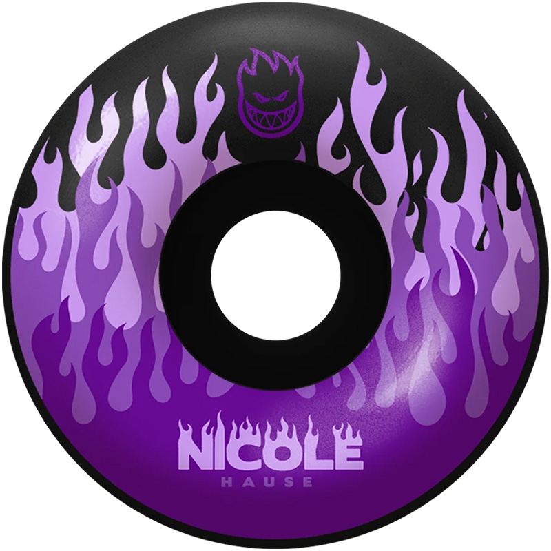 Spitfire Formula Four Nicole Kitted Radial Wheels Black 99D 56MM