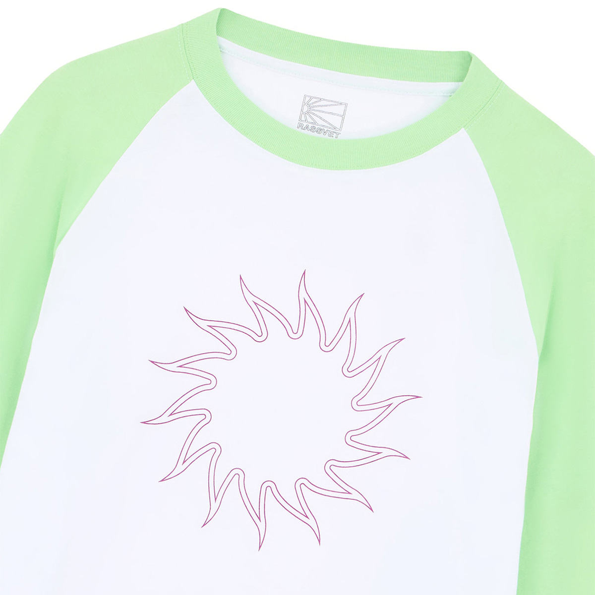 Rassvet Wave Longsleeve T-Shirt Knit White Rassvet Wave Longsleeve T-Shirt Knit White
