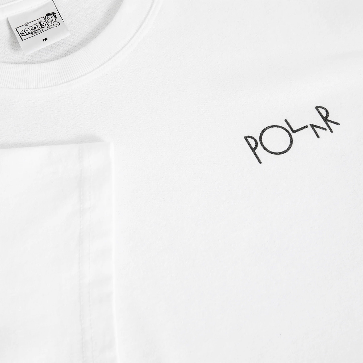 Polar Fill Logo Burnside 2084 T-Shirt White Polar Fill Logo Burnside 2084 T-Shirt White