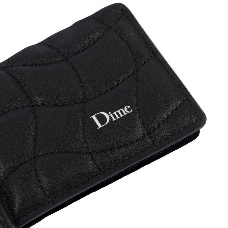 Dime Quilted Bifold Wallet Black Dime Quilted Bifold Wallet Black