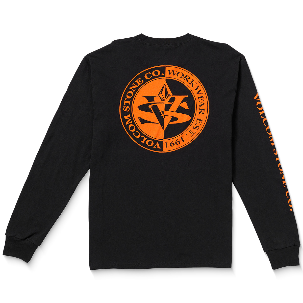 Volcom Excavator Longsleeve T-Shirt Black