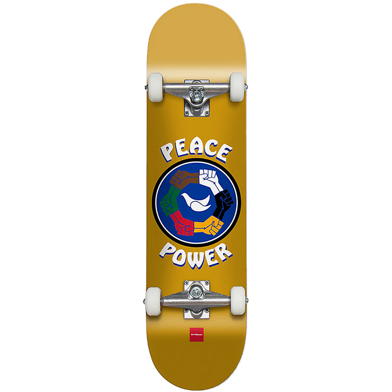 Chocolate Anderson Peace Power Complete Skateboard 8.0 Chocolate Anderson Peace Power Complete Skateboard 8.0