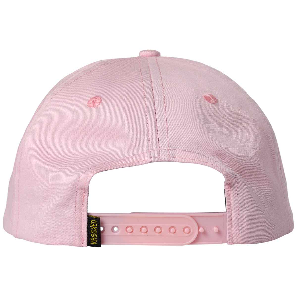 Krooked Eyes Snapback Cap Pink