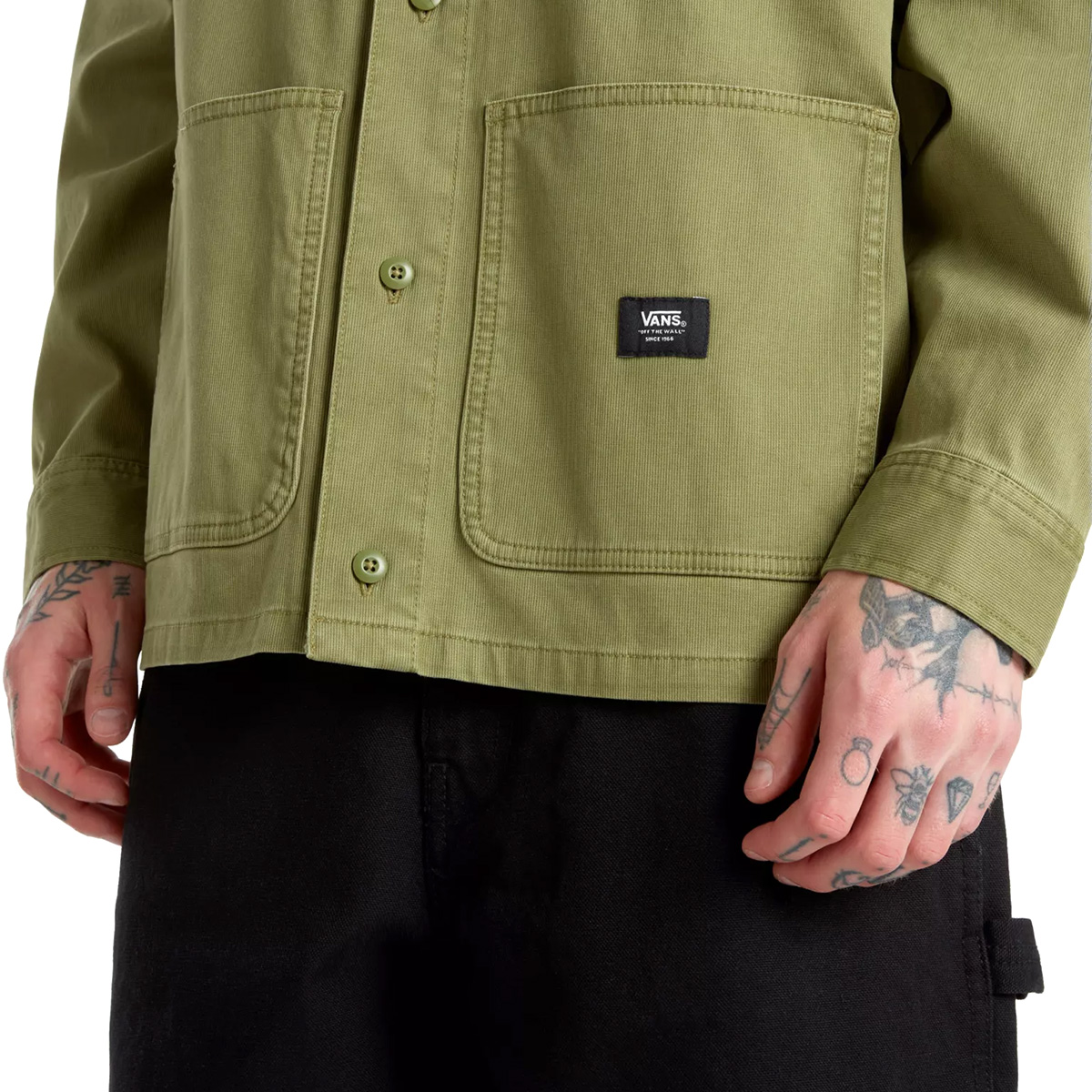 Vans Westfield Shacket Jacket Loden Green M 1139235 M