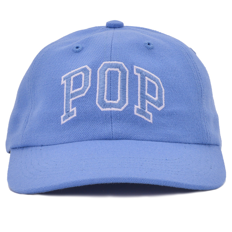 Pop Trading Company Arch Sixpanel Hat Blue Shadow Pop Trading Company Arch Sixpanel Hat Blue Shadow