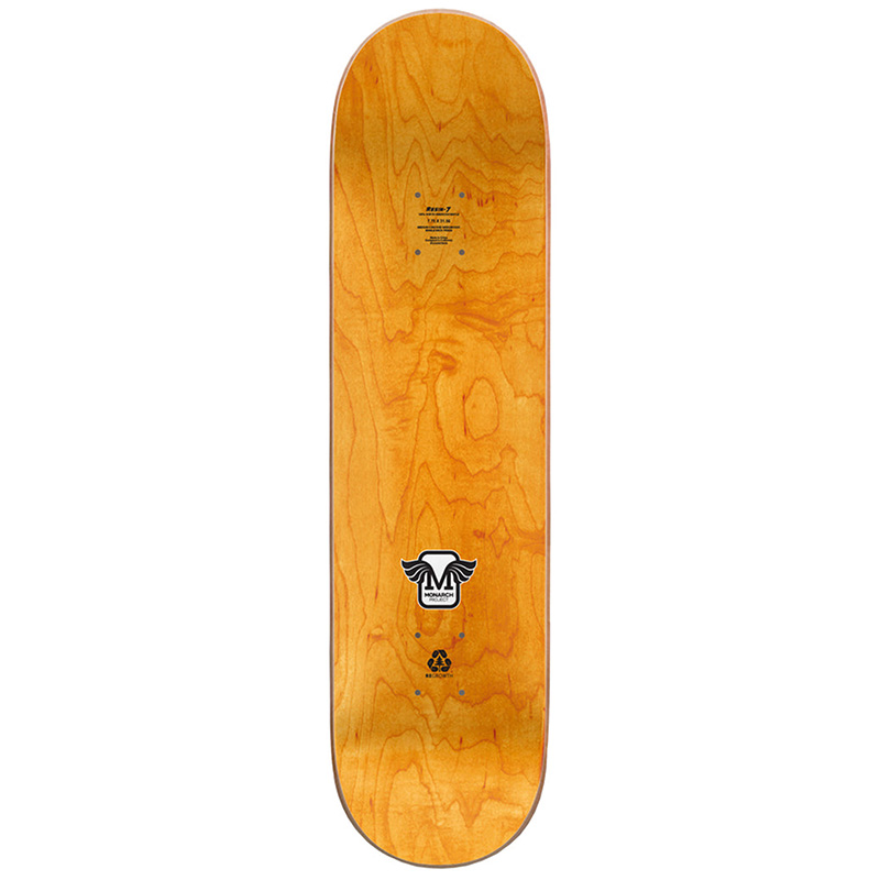 Monarch Project Sky Horus Gradient R7 Skateboard Deck Pink 7.75