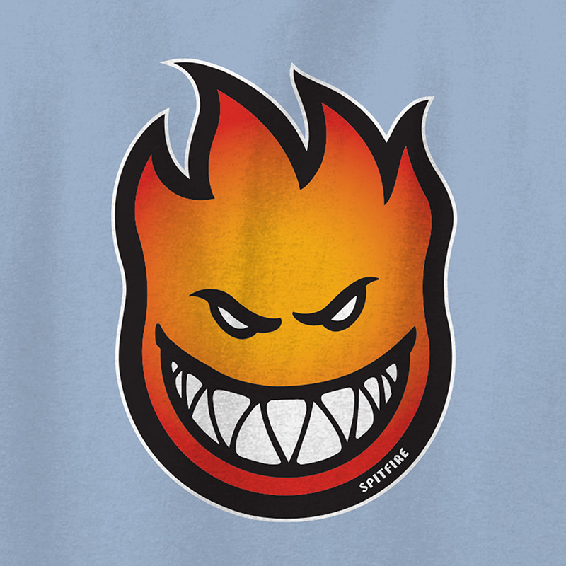 Spitfire Bighead Fade Fill T-Shirt Light Blue Spitfire Bighead Fade Fill T-Shirt Light Blue