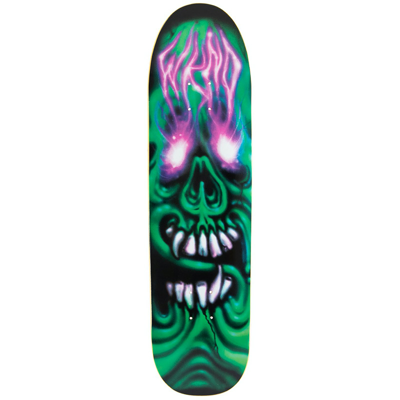 WKND Skull Team Skateboard Deck White 8.375