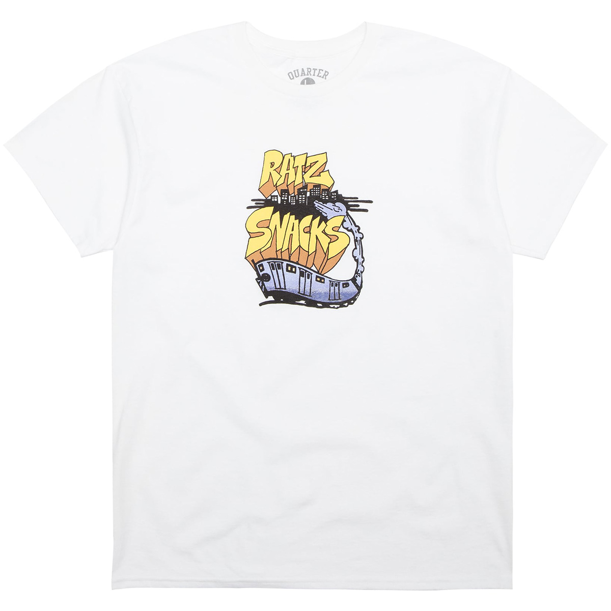 Quartersnacks Rat Ratz Train T-Shirt White